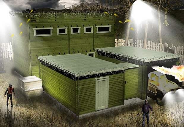 Zombie Fortification Cabin – убежище против зомби