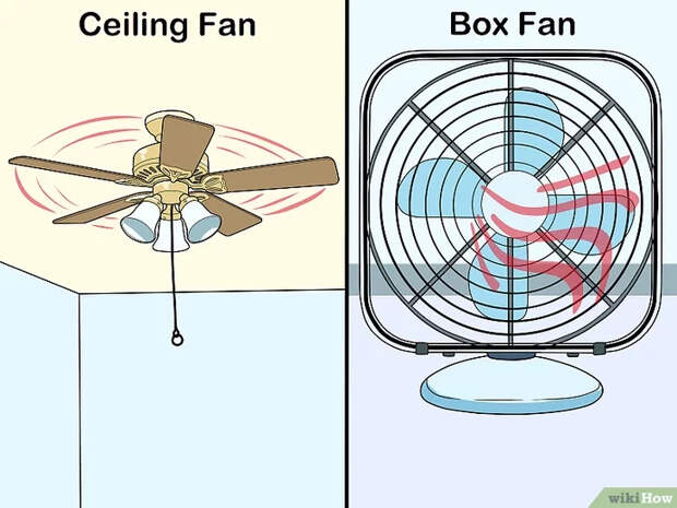 Как охладить воздух в комнате с помощью вентилятора