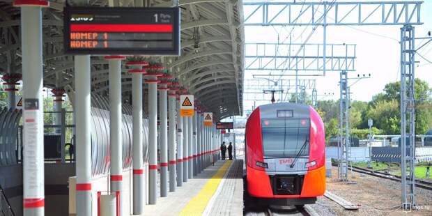 14 июня пригородные поезда проследуют через станцию «Ховрино» по расписанию выходного дня