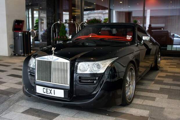 Rolls-Royce Black Ruby авто, автодизайн, дизайн, коллекция, коллекция автомобилей, султан Бруней, шейх, эксклюзив