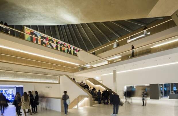 Design Museum. Вид изнутри.