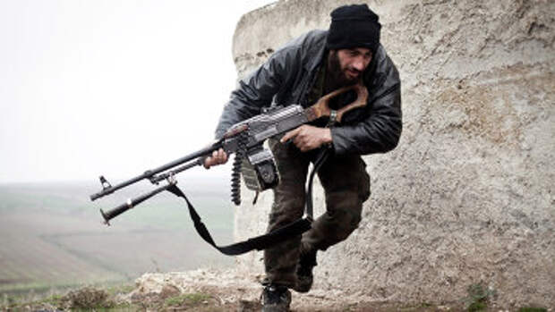 Боец Свободной Сирийской Армии, архивное фото