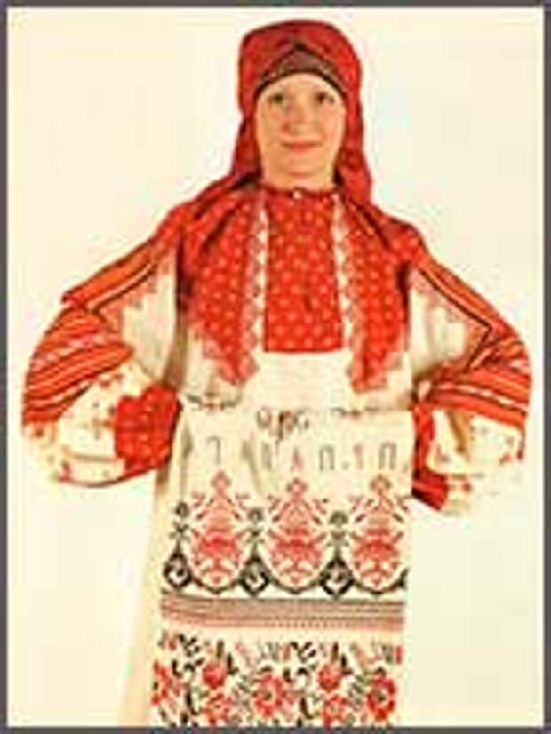 Праздничная женская рубаха