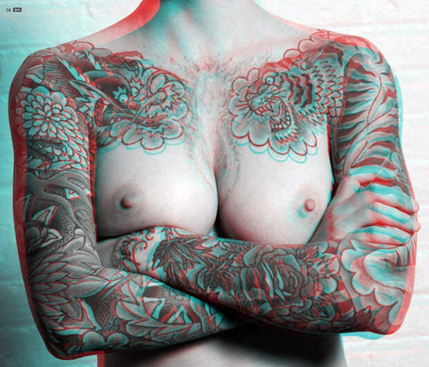 Женская грудь в 3D