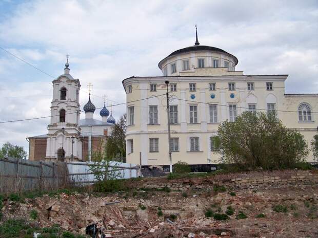 Дом Алянчикова и Успенская церковь 1753 год Города России, касимов, красивые места, пейзажи, путешествия, россия, рязанская область