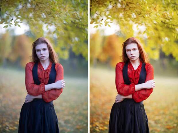 Девушка наняла несколько фотографов по разной цене, чтобы отредактировать одни и те же фотографии