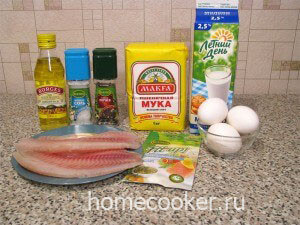 Ingredienty dlya ryby v klyare 300x225 Рыба в кляре