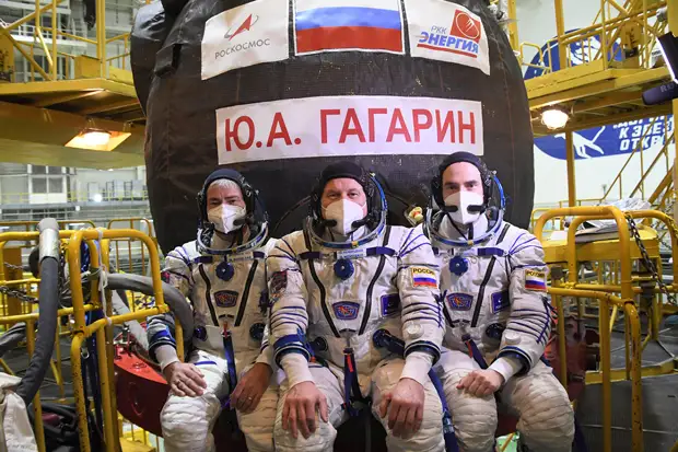 Корабль «Ю. А. Гагарин» стартовал с Байконура к МКС