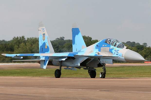 Минобороны: на площадках базирования ВСУ уничтожены боевые самолеты ВСУ Су-27 и Су-25