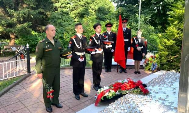 Кадеты из Куркина заступили на Вахту Памяти