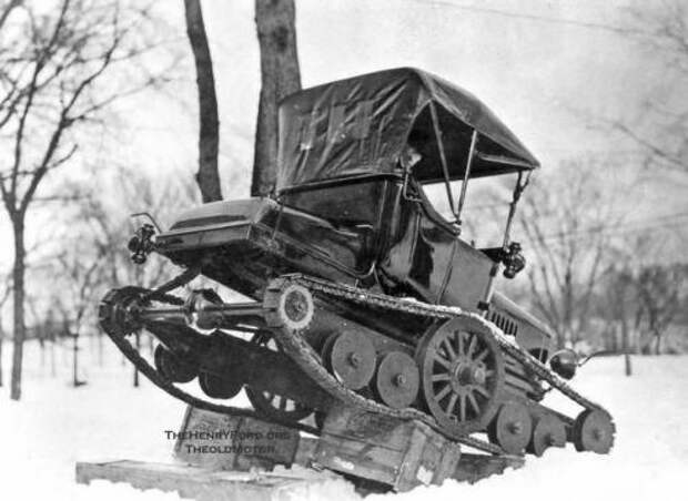 Усовершенствованная Генри Фордом модель “универсального автомобиля”, 1918.