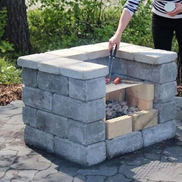 кирпичный мангал
