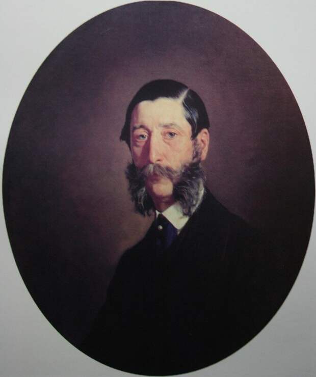 Портрет князя Н.М. Голицына 1868 Музей Новый Иерусалим.