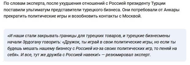 Экономика Турции убедит политиков – мнение Хазина