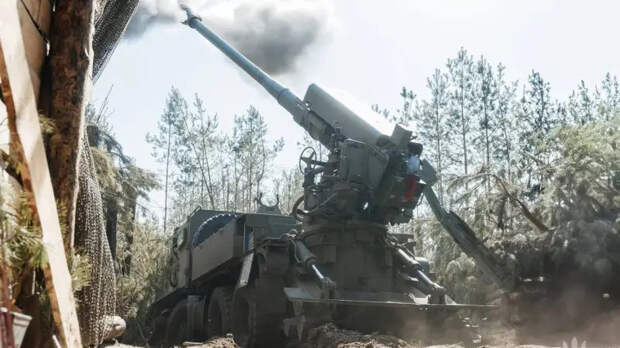 Боевики отвели танки и САУ с берега Днепра в Херсонской области