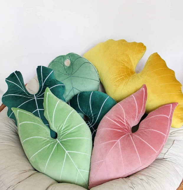 Гигантские листья растений, которые можно обнять: швейный блог недели