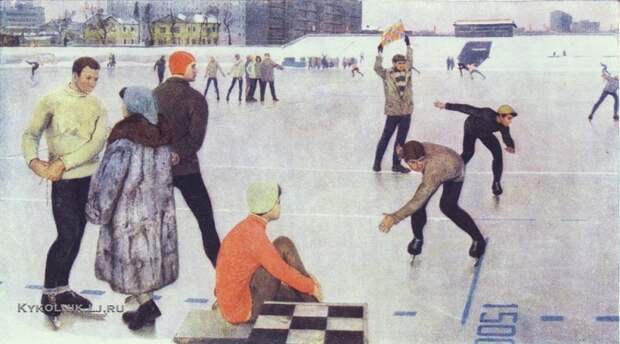 Павлов Юрий Сергеевич (Россия, 1932) «Стадион» 1960-е Павлов Юрий Сергеевич (Россия, 1932) «Стадион» 1960-е