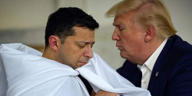 Трамп и Зеленский Трамп и Зеленский