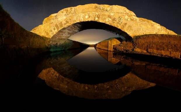 Мост Swilken Bridge в Сент-Андрусе, Шотландия