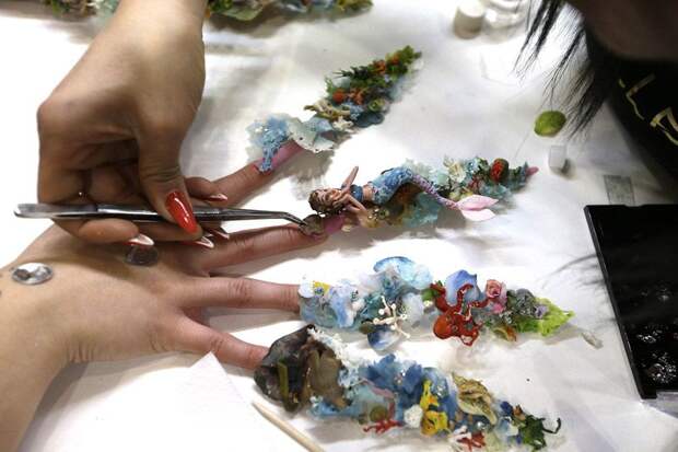 13 фотографий ногтевого дизайна, которые поражают воображение nailart01 13 фотографий ногтевого дизайна, которые поражают воображение