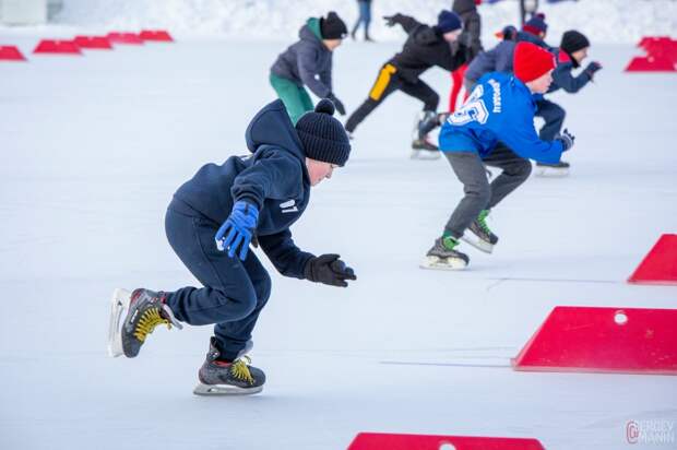 Массовые соревнования «Лёд надежды нашей» состоялись в Нижнем Новгороде