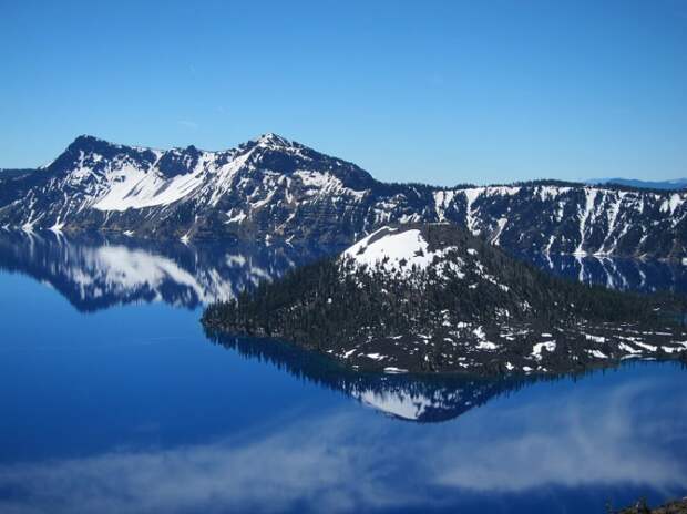 Национальный парк Кратерное озеро, штат Орегон. Автор: Johan De Wulf.