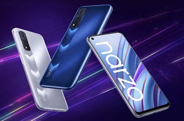 90 Гц, NFC, 5000 мА·ч и Android 11. Стартовали продажи Realme Narzo 30 в России, для первых покупателей — на треть дешевле