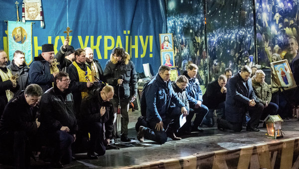 Отец Андрей Ткачев: Евромайдан - это бесовство в квадрате