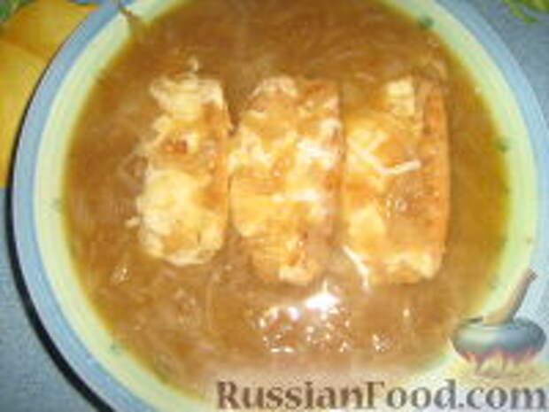 Фото к рецепту: Луковый суп