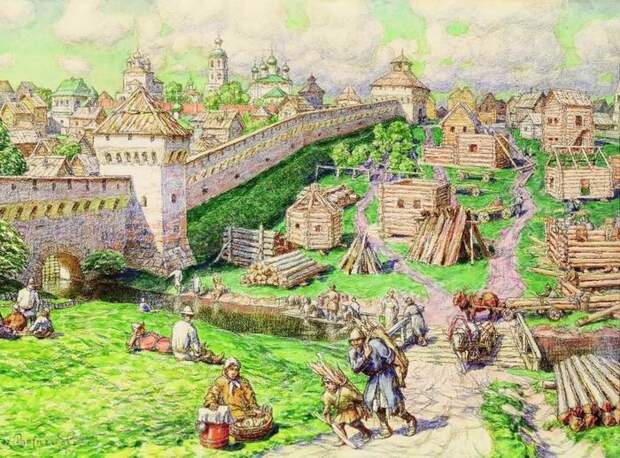Vasnetsov_Lubyanoy_torg_na_Trube