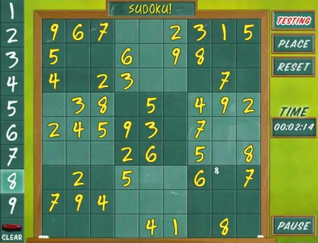 Немецкое судоку играть. Игра судоку слалом как играть видео