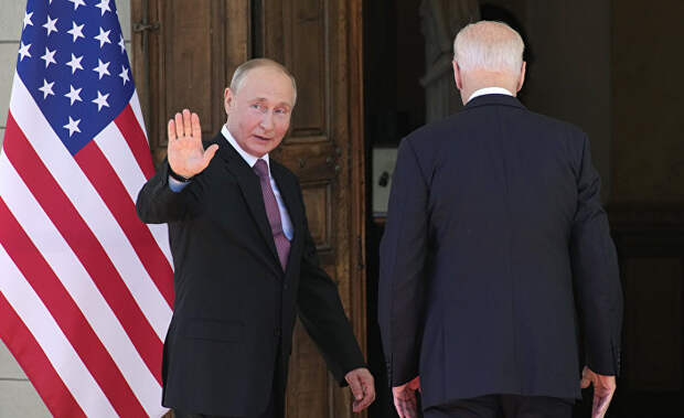 Встреча президентов России и США В. Путина и Дж. Байдена в Женеве
