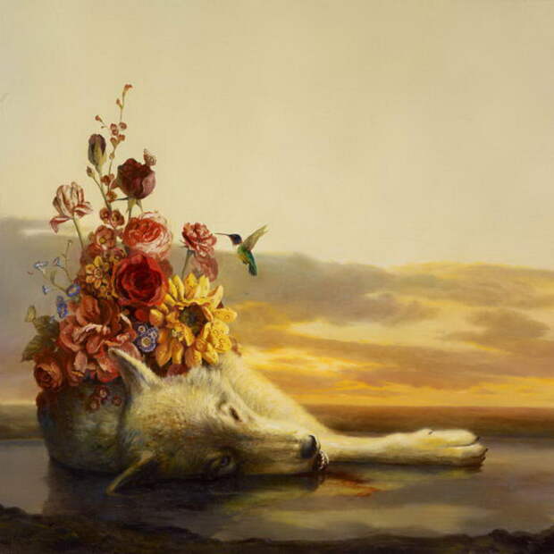 Мечтательные картины Martin Wittfooth Мечтательные картины Martin Wittfooth