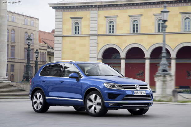 Внедорожник Volkswagen Touareg обновили