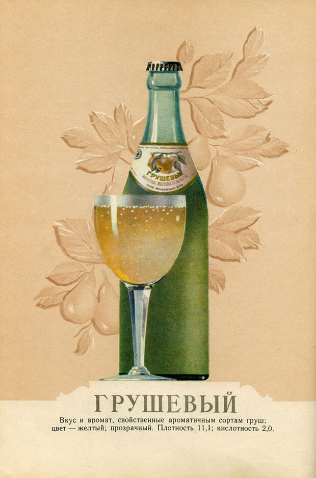 Каталог пива и безалкогольных напитков 1957 года