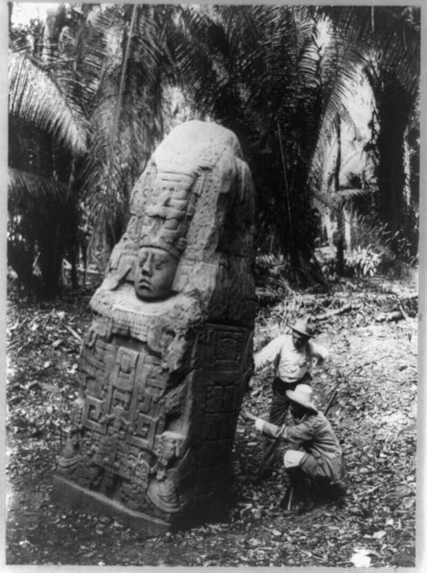 Стелла в Копане, 1900 г.