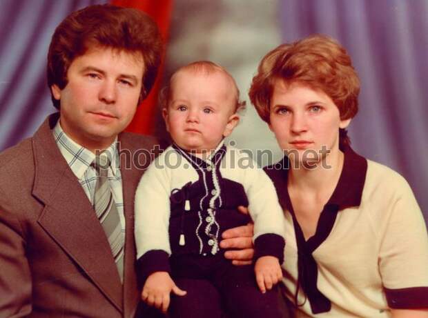 Михаил Поплавский, его вторая жена Людмила и сын Александр. Фото: УНИАН