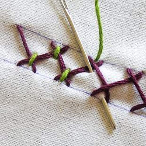 How-To Instructions for nearly any embroidery stitch. This site will come in very handy!