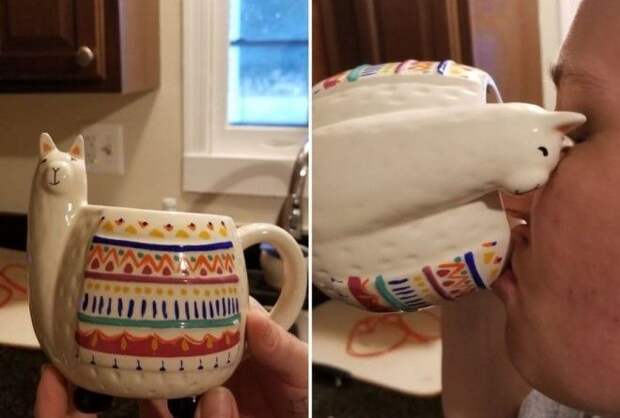 Не спешите радоваться, когда вам преподнесут такую милую чашку!