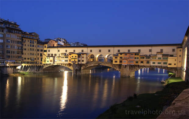 Мост Понте Векьо, Ponte Vechio, Флоренция