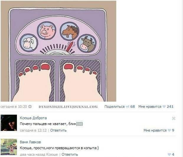 В шутку и всерьез о лишнем весе и диете