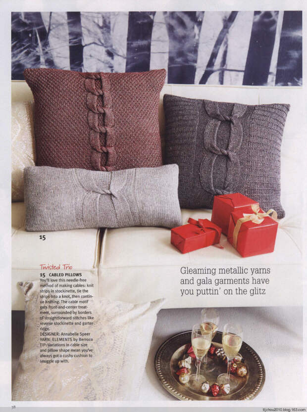 Knit Simple - Holiday 2014 - 紫苏 - 紫苏的博客 Knit Simple - Holiday 2014 - 紫苏 - 紫苏的博客