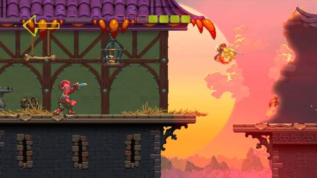 Новый игровой трейлер Nidhogg 2 представил локации и кастомизацию персонажей