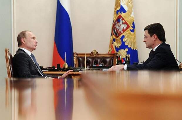 Путин Новак