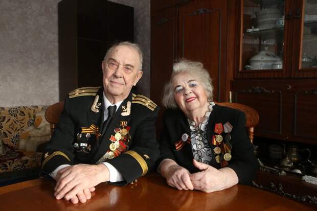 Борис и Тамара Гудковы через 70 лет после свадьбы / Фото: Ярослав Чингаев