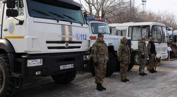 Спасатели отработали действия при угрозе паводка в Карагандинской области