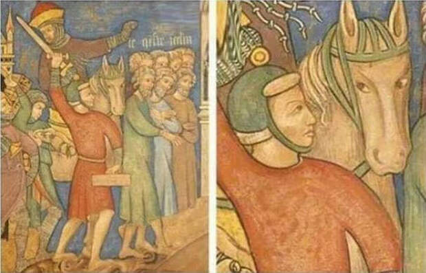 Дичь и искусство средневековья, подписанные современным человком