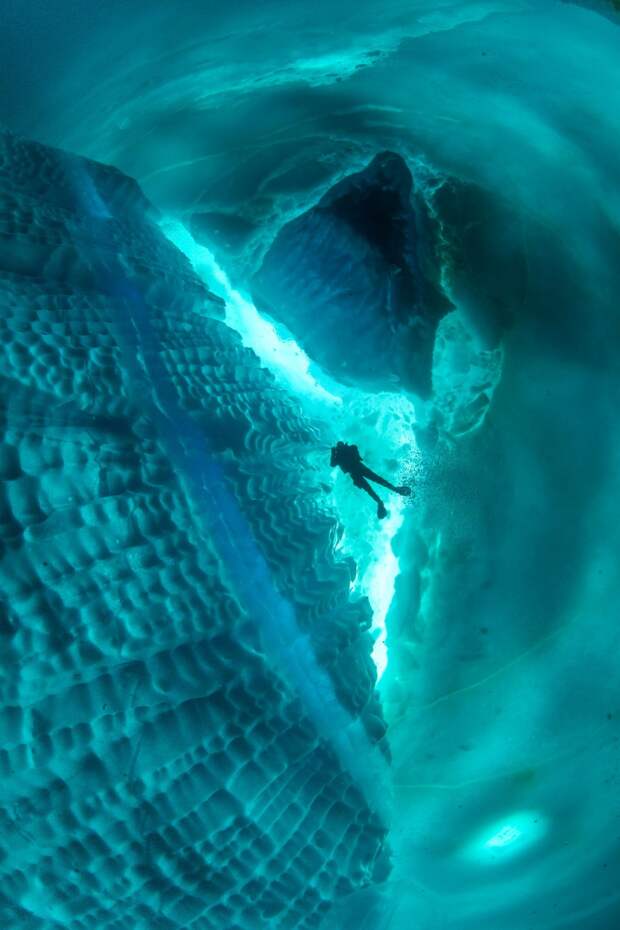 Айсберги под водой