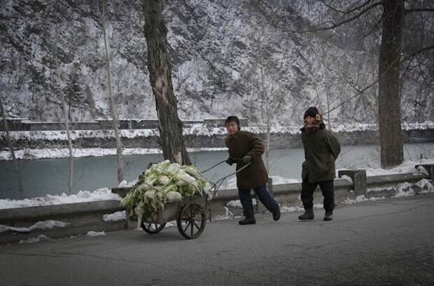 Зима в Северной Корее: 12 фотографий