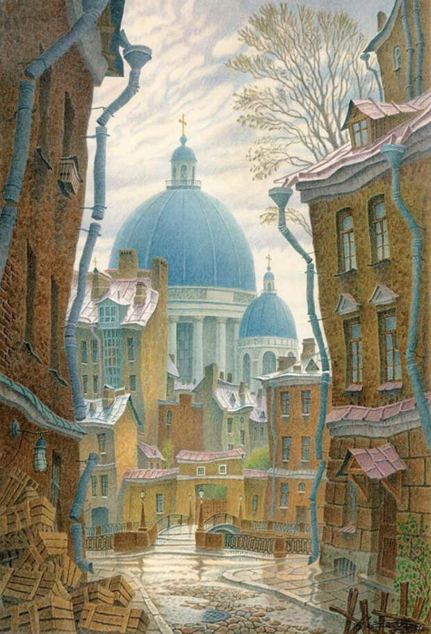 Троицкий Собор. Автор: Владимир Колбасов. Троицкий Собор. Автор: Владимир Колбасов.